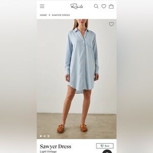 New Rails Sawyer Shirt Dress